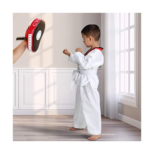 Boxing-Pads-Curved-Focus-Punching-Mitts-Training-Hand-Target-Pads-Gloves-Training-Focus-Pads-for-Kickboxing-Karate-Muay-Thai-Kick-Sparring-Dojo-Martial-Arts-Punch-Mitts-for-Kids-Men-Women Boxing Pads Curved Focus Punching Mitts Training Hand Target Pads Gloves Training Focus Pads for Kickboxing, Karate, Muay Thai Kick, Sparring, Dojo, Martial Arts Punch Mitts for Kids, Men, Women