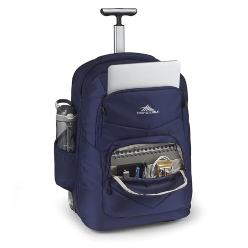 image for High Sierra Freewheel Pro Wheeled Laptop Backpack Bookbag for Travel o