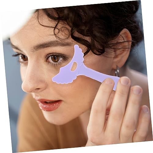 Herramienta de plantilla para delineador de ojos de silicona 3 piezas miniatura 4