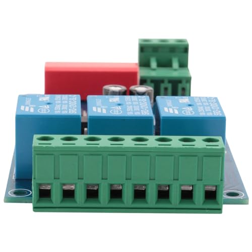 HUTSRAI Relais Ausgang 3CH 512, LED-Controller-Karte DMX512, LED-Decoder DMX512, Relais-Schalter-Controller