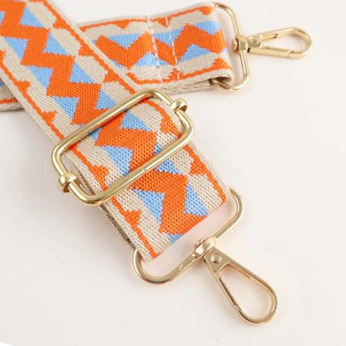 Image of Adjustable Replacement Shoulder Strap Luggage Straps Belt Crossbody Canvas Bag Handbag Purse Strap for Women (J-style 50)