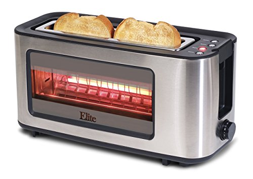 ECT-153 Maxi-Matic 2-Slice Glass Sided Toaster