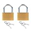 2 Iron Padlocks