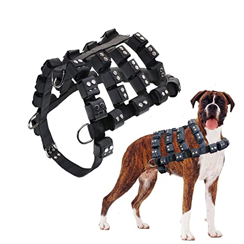 Tactical Dog Harness for Pit Bulls