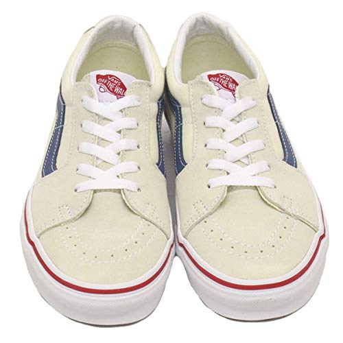 Vans Unisex Children's U Classic Slip-On Overwashed Slip-On Shoes, Classic White Navy, 9