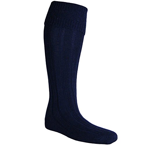 Navy Blue Kilt Hose Socks