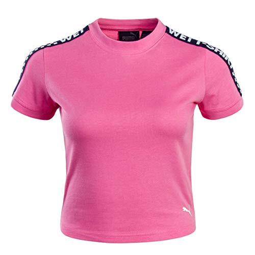 Price comparison product image Puma Women's Fenty Cropped T-Shirts Pink