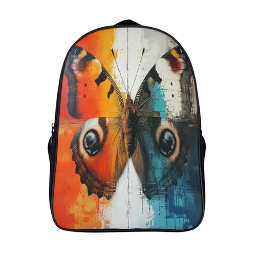 Cartable de dessin animé papillon et sac à dos collège 40cm