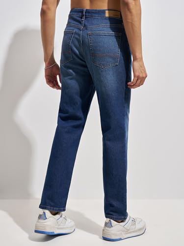Image of Highlander Men's Straight Relaxed Fit Jeans | Stretchable | Everyday Comfort & Style| Jeans for Man|Premium Cotton Blend