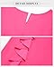 Pinup Fashion Plus Size Hot Pink Dress Cocktail Dresses Women Wedding Guest V Neck Ruffle Short Sleeve Bodycon Dress 24W