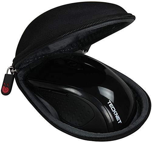Hermitshell Hard Travel Case for TeckNet Pro 2.4G / TeckNet 2600DPI Bluetooth Wireless Mouse (Black)