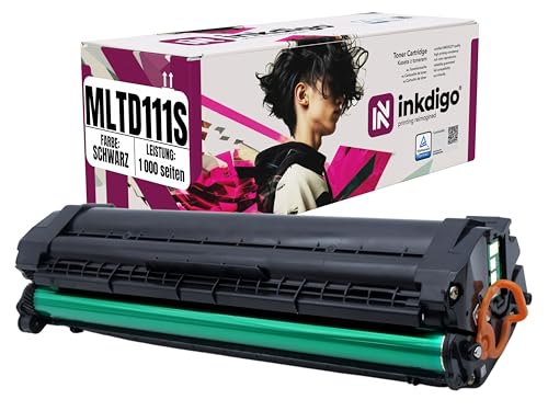 MLT D111S - Premium TÜV Toner Schwarz Kompatibel für Samsung 111S für M2020 M2021 M2021W M2022 M2022W M2026 M2026W M2070 M2070F M2070FW M2070W M2071FH M2078 SL-M2022 SL-M2022W