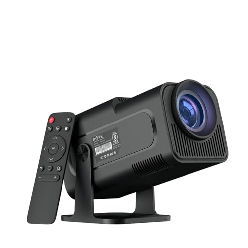 Smart Projector 4k Ultra HD| Mini Projector for Room Support 1080P