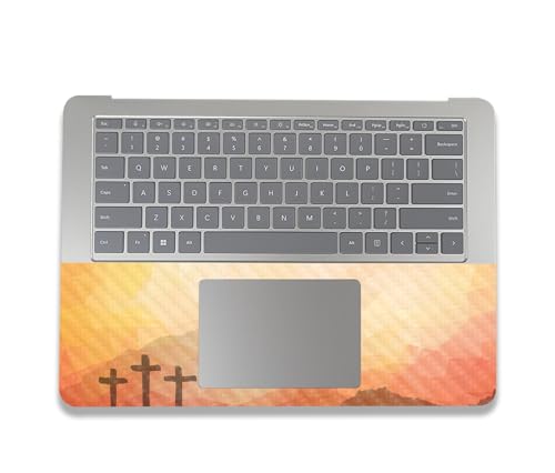 Image of MightySkins Carbon Fiber Skin Compatible with Microsoft Surface Laptop Studio 2 (2023) Full Wrap Kit - Salvation | Protective, Durable Textured Carbon Fiber Finish | Easy to Apply | Made in The USA