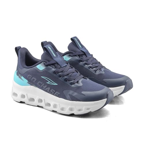 Image of ASIAN Quantum-56 Men's Running Shoes with Stylish Air Coil Sole, Breathable Knit Upper, Lightweight & Memory Foam Cushioning for All-Day Comfort