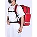 First Responder Bag Empty, Professional Emergency Supplies Bag First Aid Kits Bag with Inner Dividers for Home Health Nurse, Community Care, EMT, EMS, Bag Only