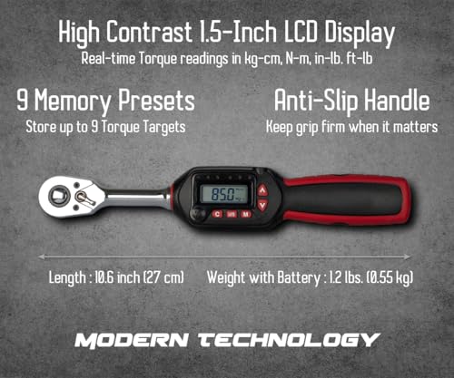 Digital Torque Wrench 3/8 Inch