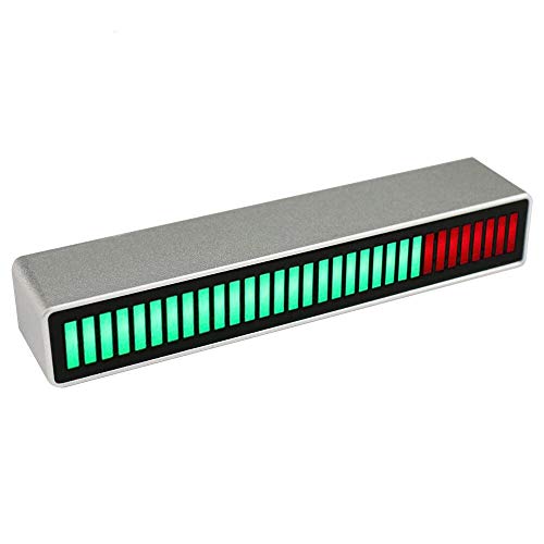 Spectre audio réglable VU-mètre 32 LED pour musique stéréo