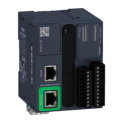 CPU modular DC Ethernet avec 8 entrées et 8 sorties PNP pour automate