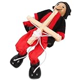 Títeres adultos: mano de obra y superficie lisa, el títere marioneta tiene una sensación cómoda en la mano y es seguro al tacto, títere niño