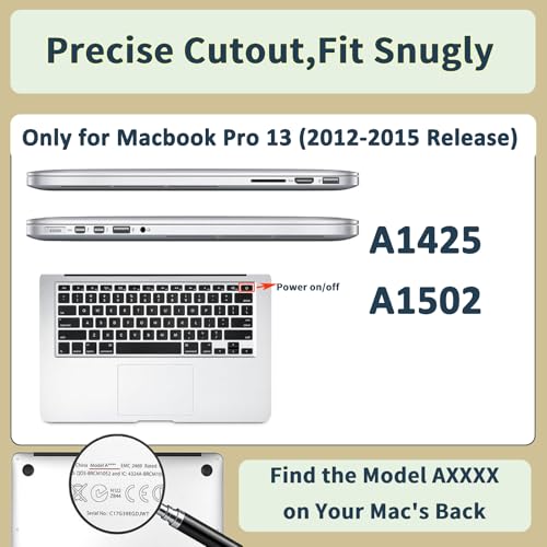 Coque MacBook Pro Retina 13 Pouces A1502 Protection Rigide Plastique A1425 - 3