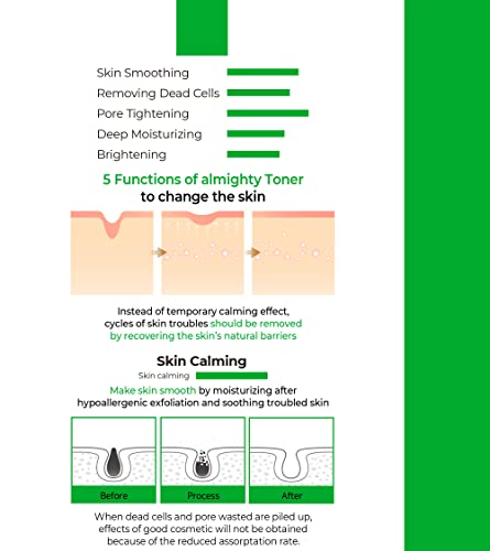 [Dd’ell] Facial Toner, Centella Cica Extract 40,000Ppm Exfoliating, Abapa (Aha & Bha & Pha), Soothing & Hydrating Skin 5.29 Fl. Oz. Korean Skin Care | Cruelty-Free, Alcohol-Free, Paraben-Free #TOP1