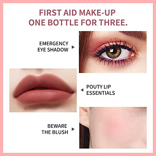 Erinde Matte Cream Blush, Velvet Mousse Texture, Blend Well, Natural Flush, Lightweight, Blush For Cheek And Lip Tint & Eyeshadow #201 Pale Rose #TOP1