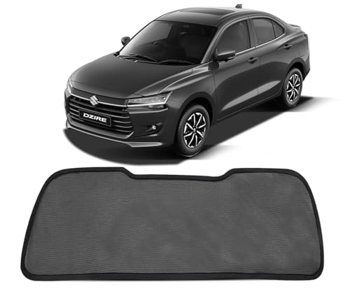 Image of Autofact Dicky Curtain for Dzire 2025 Onwards | Custom Fit Rear Windshield Sunshade | UV & Heat Protection | Foldable Mesh | Privacy & Cooling Car Accessory