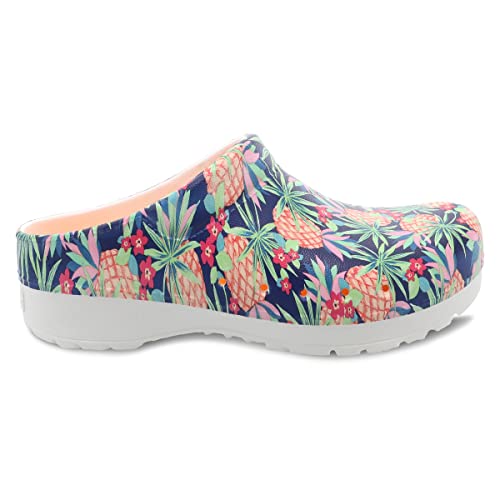 Image of Dansko Kane Slip-On Mule Clog for Women - Lightweight Cushioned Comfort and Removable EVA Footbed with Arch Support - Easy Clean Uppers