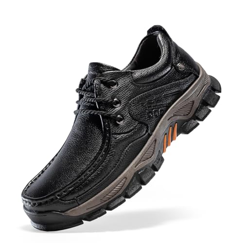 Men's Fashion Sneakers Loafers Vintage Classical Genuine Leather Handmade Boot Daily Business Casual Work Office Driving Shoes