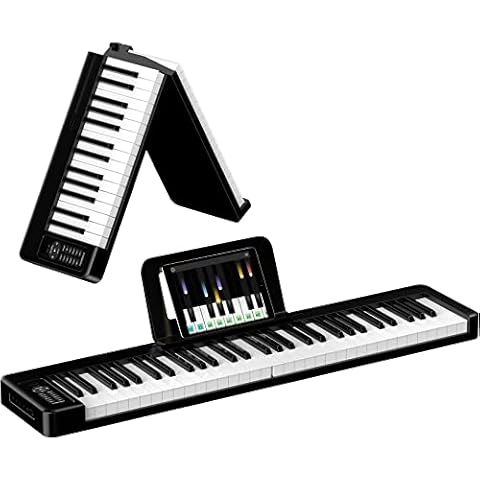 TERENCE Plegable Pianos digitales 61 teclas Cover
