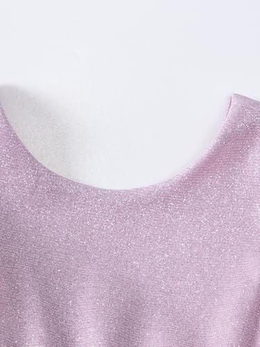 Tutu.kk Girls Tutu Dress Sequin Sleeveless Bow-Knot Tiered Layered Tulle Wedding Party Dresses4