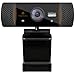 TAURUS17- Webcam per pc, con Auto Focus, microfono stereo, USB 2.0 Full HD 1080P/30 FPS, OMAGGIO treppiedi e adattatore USB-C, telecamera pc per videochiamate, live per Windows e Mac