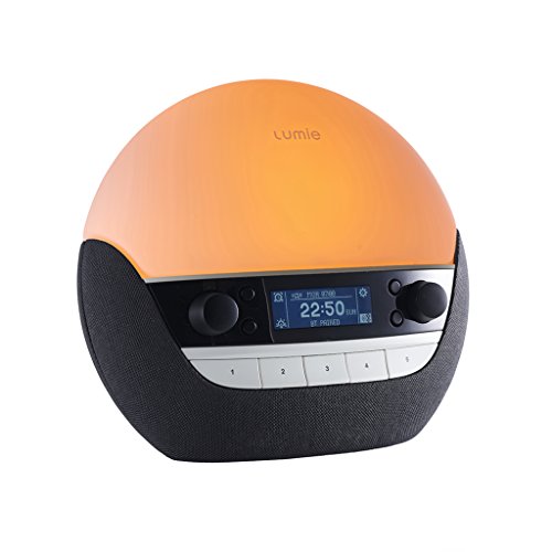 Lumie Bodyclock Luxe 700 Réveil lumineux avec audio Bluetooth et lampe de chevet avec peu de lumière bleue – vue 3