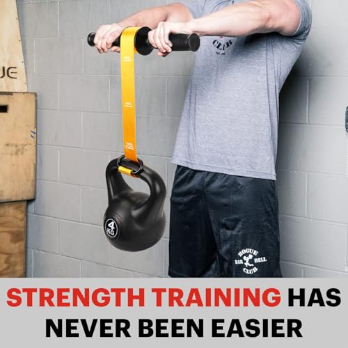 Image of VAIIO Forearm Strengthener and Wrist Roller with Quick Locking Mechanism - Durable PVC Anti-Slip Grip Handles - Perfect for Men and Women - Ideal for Hand, Wrist, and Forearm Strength Training