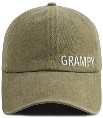 Image of Grandpa Gifts for Men, Funny Grandpa Hat, World Best Pop Pop Gifts Baseball Cap, Father Day Christmas Birthday for Papa Pawpaw Grandfather Poppy Dad Natural