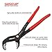 WISEUP Groove Joint Pliers 7 Inch with Fast Adjustable Pliers V-Jaw Tongue and Groove Pliers Wrench for Water Pump,Home Repair,Plumbing,Gripping,Nuts,Bolts,Pipe,Fittings