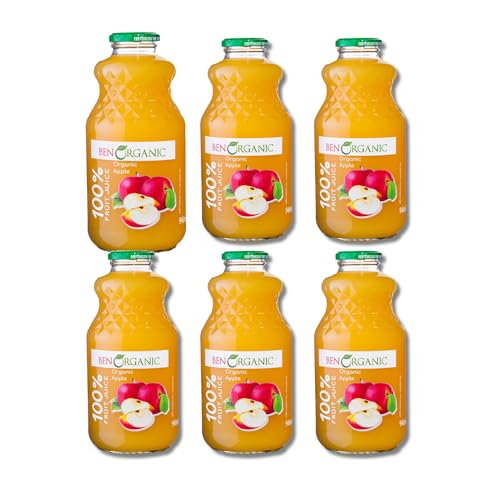 BenOrganic Apple Juice Glass Bottles
