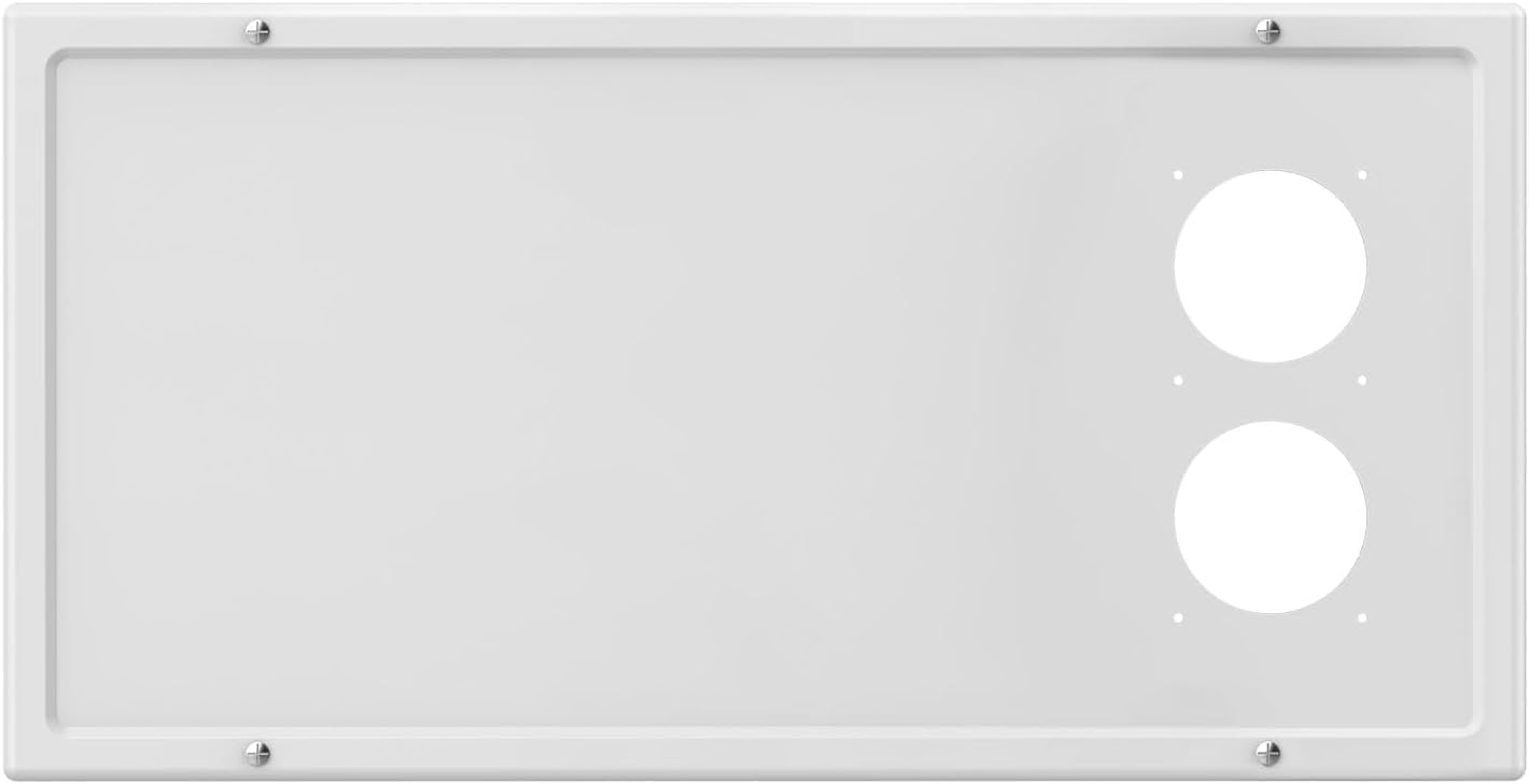 FOGATTI RV Furmace High-Efficiency - RV Furnace Panel 20.6x10.5 Inch White