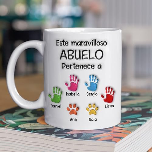 Taza personalizada para papá Wrappiness 11 onzas miniatura 6