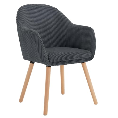 WOLTU Esszimmerstühle 1er Set, für Schlafzimmer Küche Wohnzimmer, Küchenstühle gepolstert...