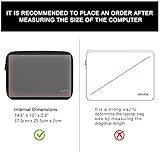ARVOK 15 15.6 16 inch Laptop Sleeve Ultra-Thin Case MacBook pro 16 inch Sleeve Water-Resistant Notebook Computer Pocket Tablet Briefcase Carrying Bag/Pouch Skin Cover for HP/Dell/Lenovo/Asus/Acer - Image 6