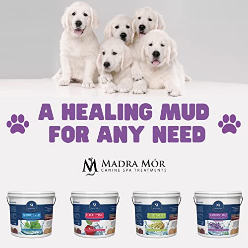 Image of Madra Mor Soothing Dog Essentials Mud Bath | Dog Bath Dog Hot Spot Treatment for Dog Allergy & Dog Itch Relief | Dog Coat Skin Care Products | 7.5lb Pail w Worldwide Nutrition Multi Purpose Key Chain