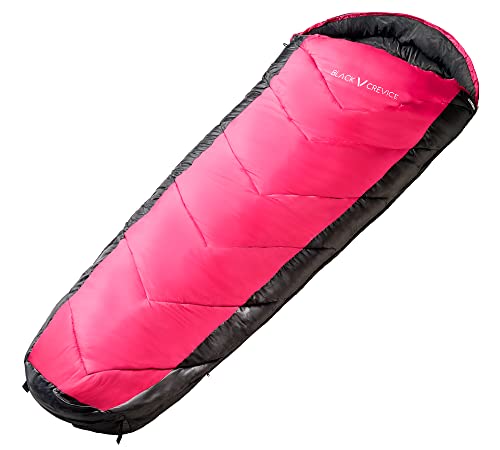Rehall ski-jack Soof Jr. zwart/fuchsia