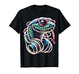 Snake With Sunglasses And DJ Headphones T-Shirt