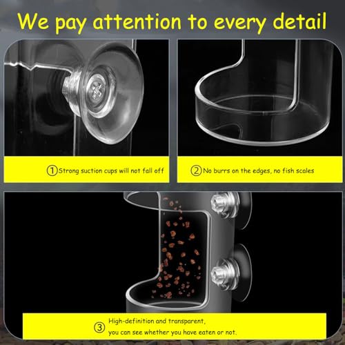 Image of Fish Feeder Oval Back Flat Automatic Feeders Reduced Filter Clogging Tank Suitable for All Kinds of Food Tank Accessories