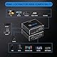 8K@60Hz 4K@120Hz HDMI2.1 Audio Extractor 2 in 1 Out,48 Gbps,HDCP 2.3, SPDIF 5.1Ch,L/R 2.1Ch,Supports,ARC TV Apps,VRR,ALLM,HDCP Bypass,HDR,Vision Atmos,Soundbar,Graphics Card