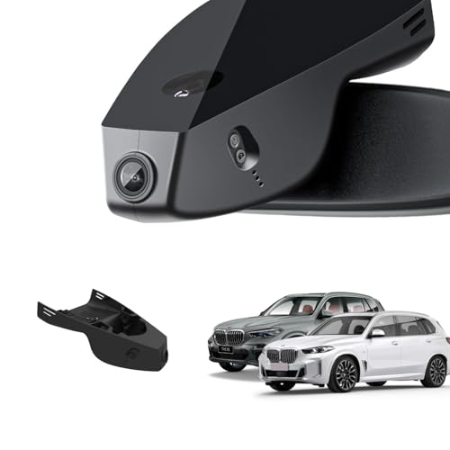BMW Dash Cam for X5 Gen4, 4-Series Gen2, G07 X7, 4K BMW Dash Camera with OEM-Style, No Visible Wires, Breeze Installation, HDR, WiFi & App, Parking Mode, Plug and Play, 64GB