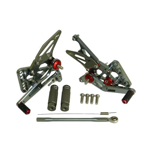 Repose pieds moto gsxr 1000 k5 k6 en aluminium robuste pour gsx-r