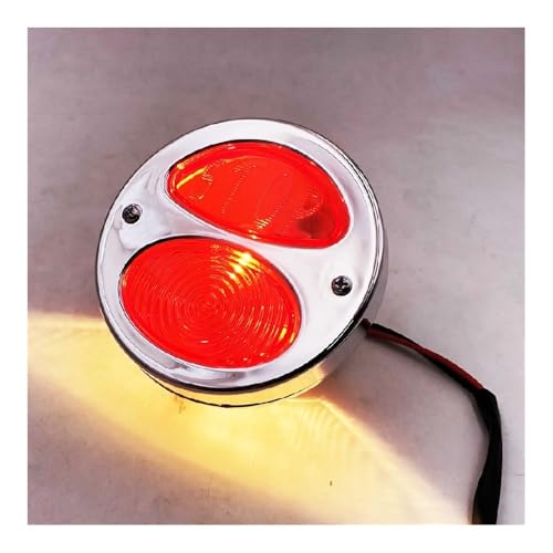 Feu arrière clignotant moto plaque d'immatriculation 12V